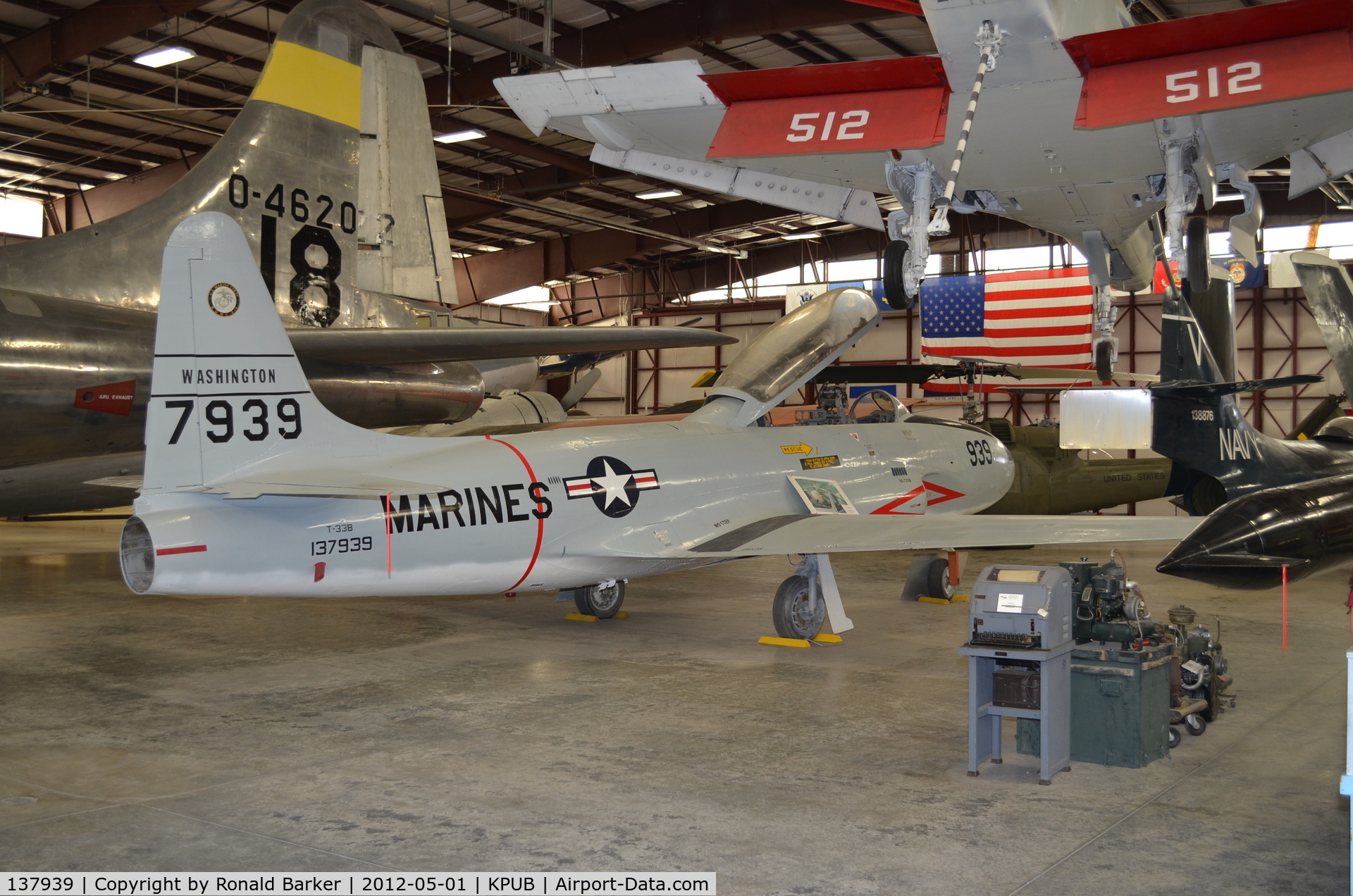 137939, Lockheed T-33B Shooting Star C/N 137939, Weisbrod Museum Pueblo