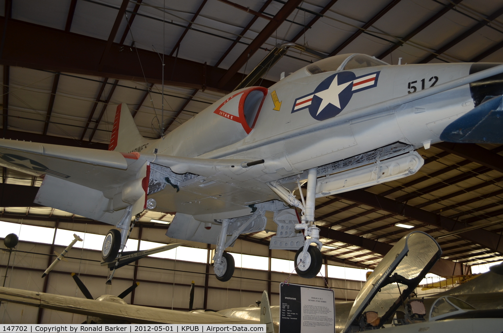 147702, Douglas A-4C Skyhawk C/N 12466, Weisbrod Museum Pueblo