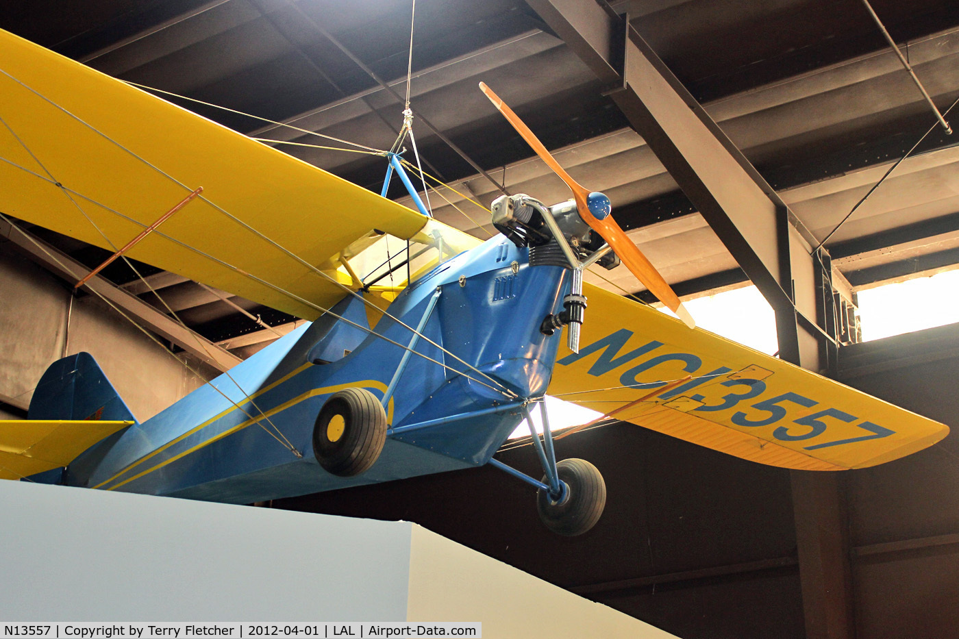 N13557, 1934 Aeronca C-3 Collegiate C/N A-291, 1934 Aeronca C-3, c/n: A-291 displayed at Florida Air Museum