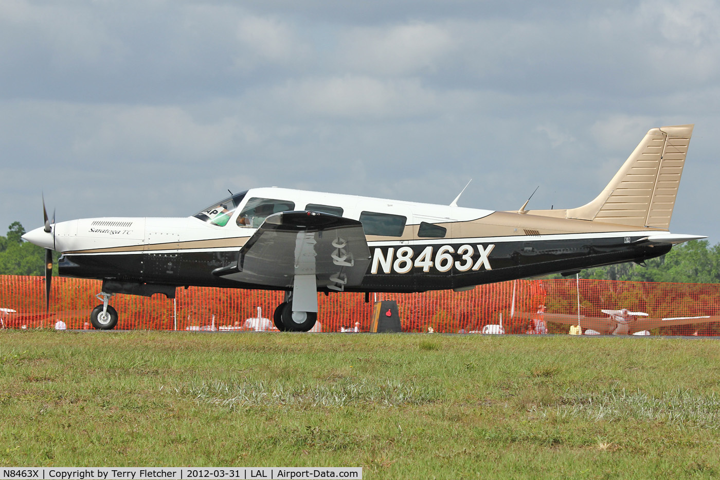N8463X, 1981 Piper PA-32R-301T Turbo Saratoga C/N 32R-8229009, At 2012 Sun N Fun