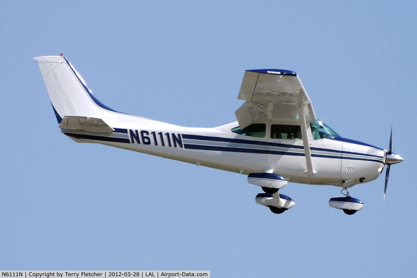 N6111N, 1980 Cessna 182R Skylane C/N 18267788, At 2012 Sun N Fun