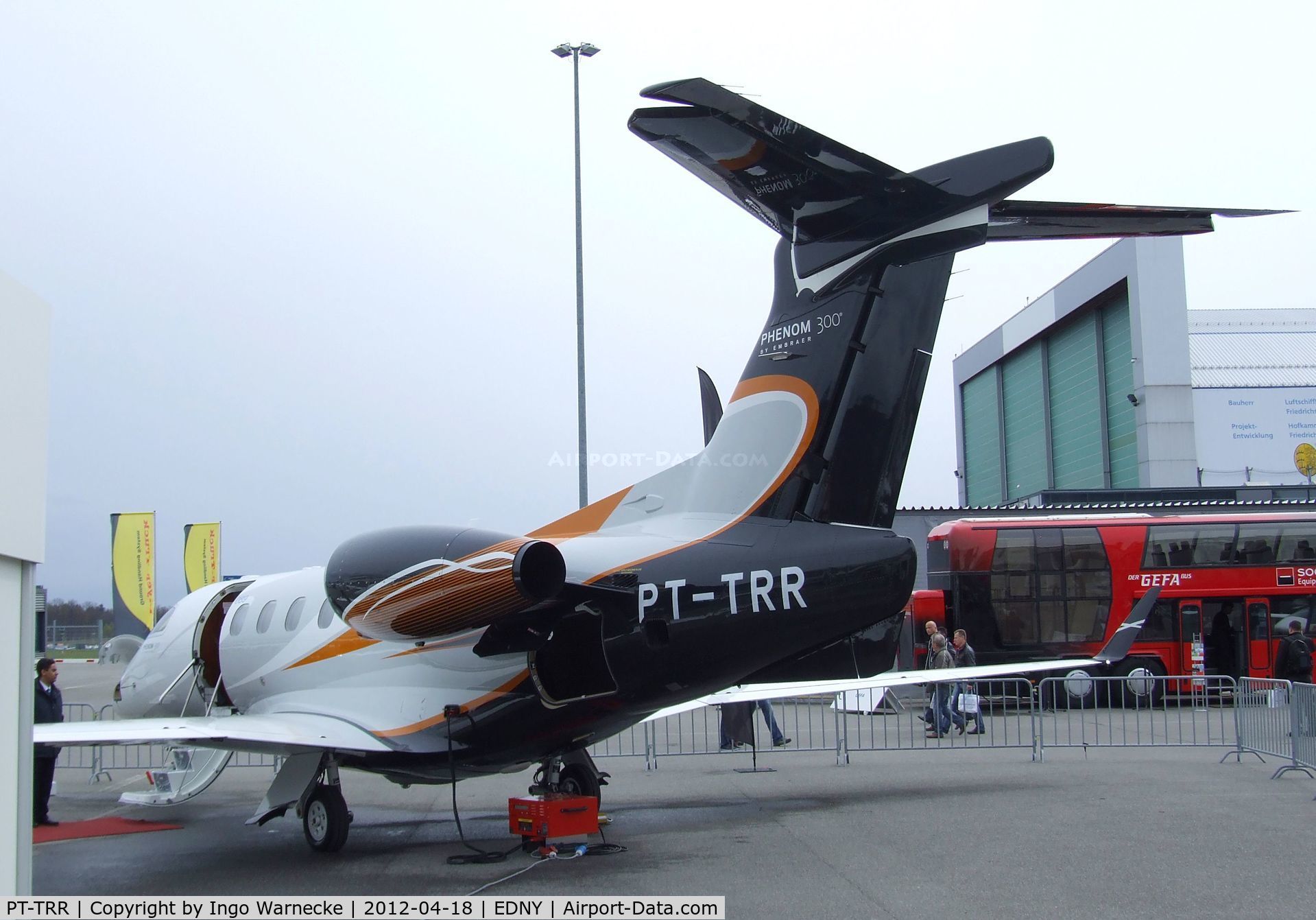 PT-TRR, 2012 Embraer EMB-505 Phenom 300 C/N 50500089, EMBRAER EMB-505 Phenom 300 at the AERO 2012, Friedrichshafen