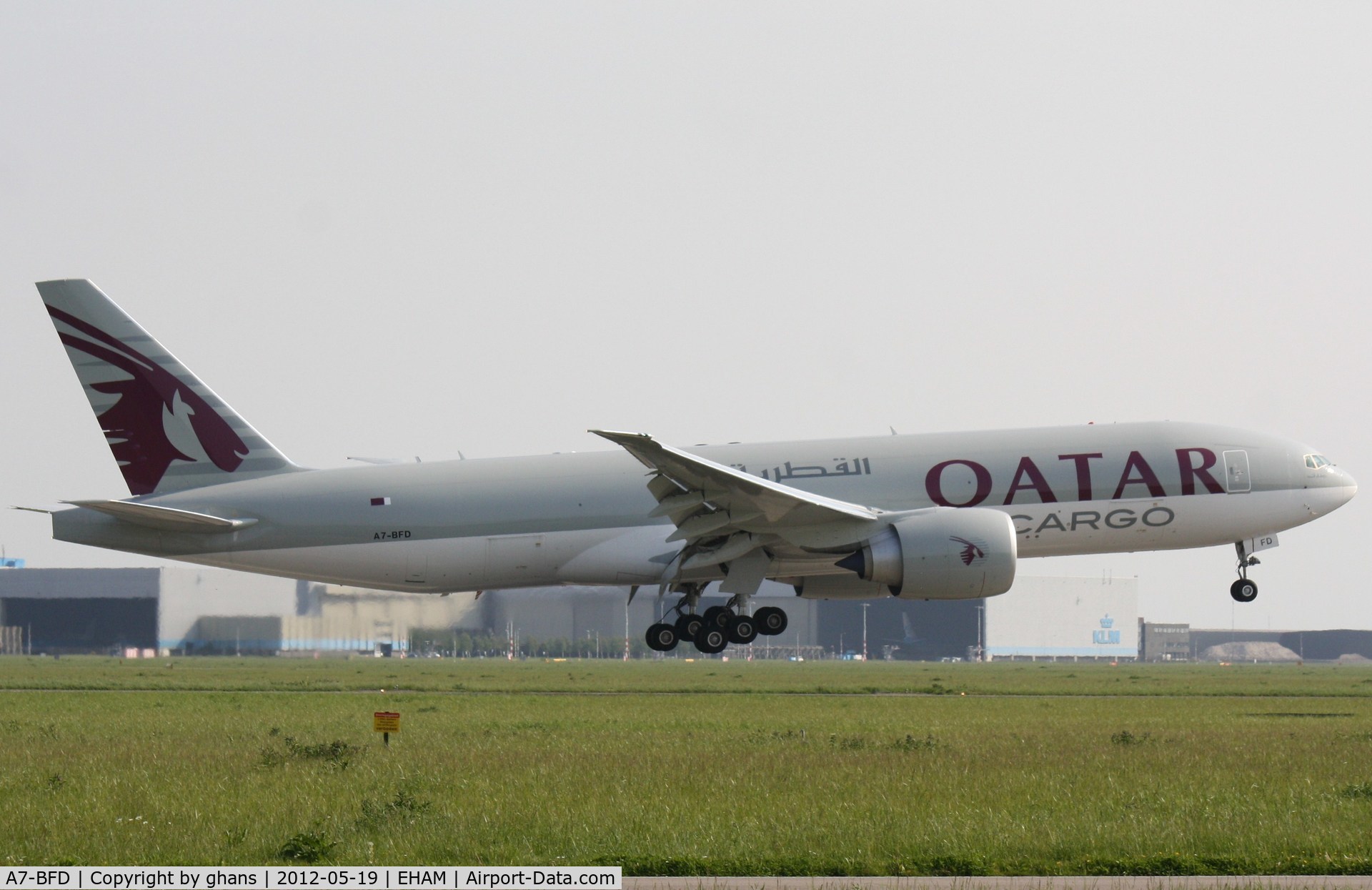 A7-BFD, 2012 Boeing 777-FDZ C/N 41427, Qatar Cargo