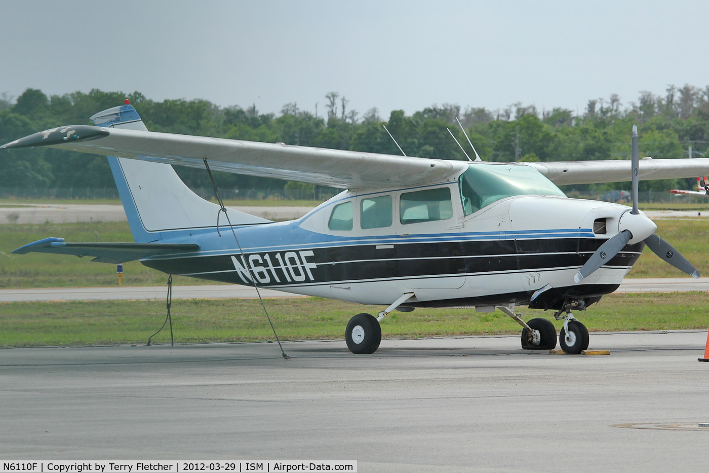 N6110F, 1968 Cessna 210H Centurion C/N 21059010, 1968 Cessna 210H, c/n: 21059010 at Kissimmee