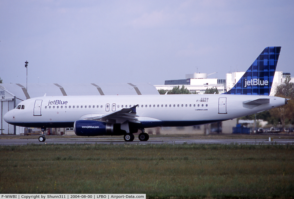 F-WWBI, 2004 Airbus A320-232 C/N 2259, C/n 2259 - To be N592JB