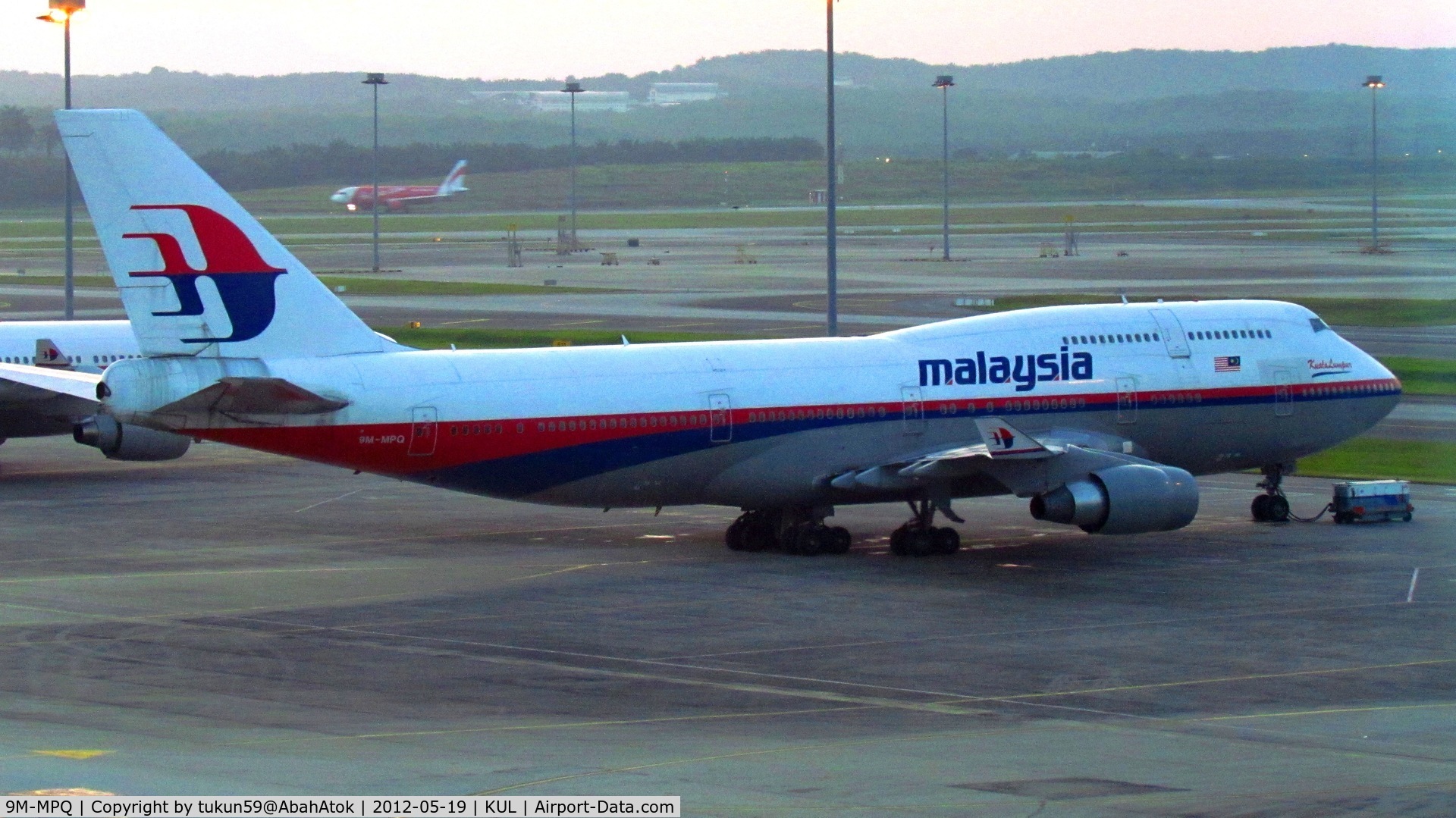 9M-MPQ, 2002 Boeing 747-4H6 C/N 29901, Malaysia Airlines