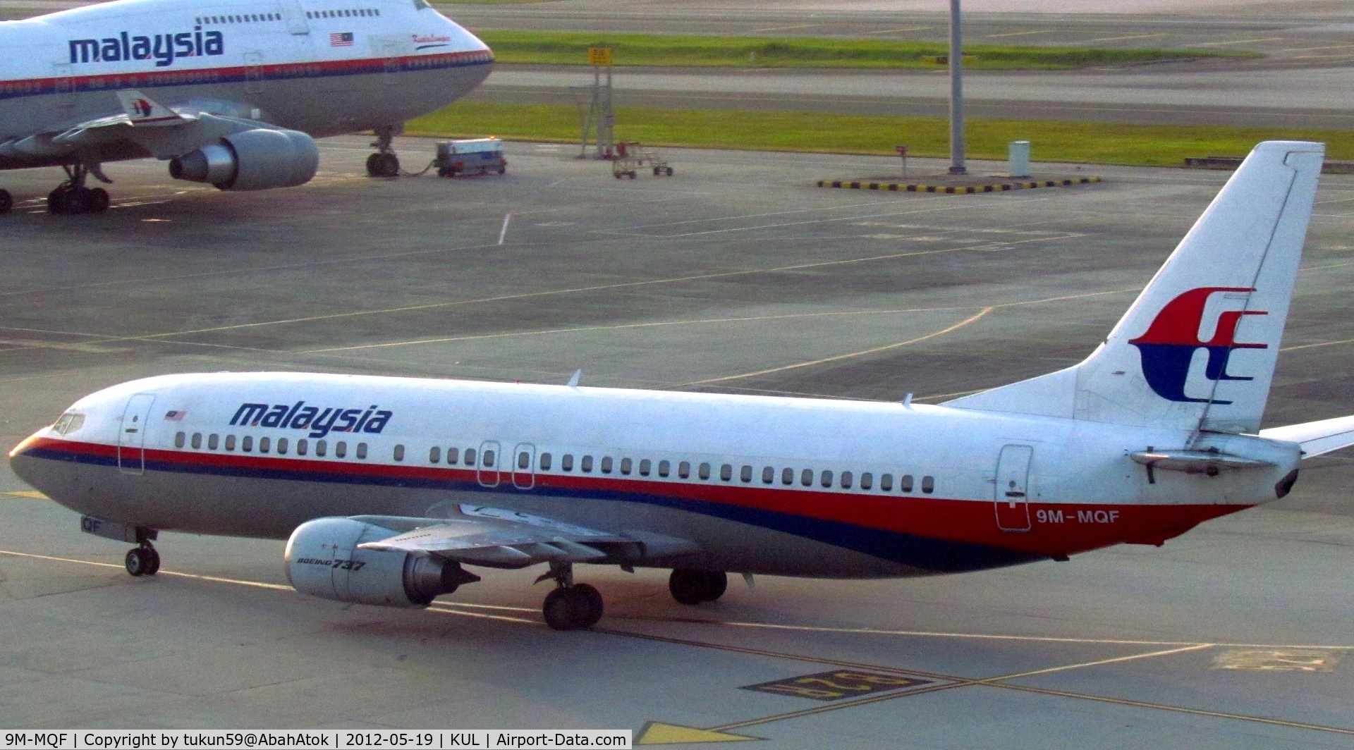 9M-MQF, 1993 Boeing 737-4H6 C/N 26463, Malaysia Airlines