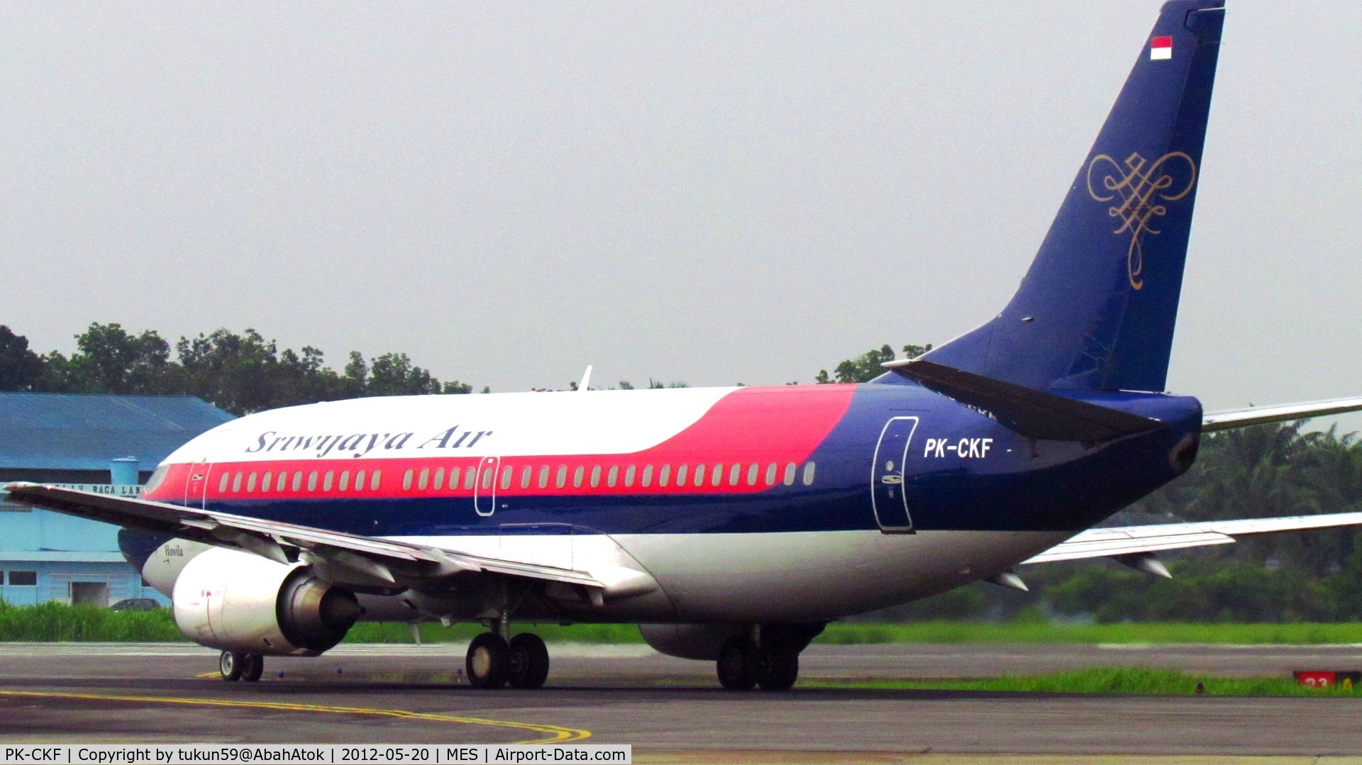 PK-CKF, 1991 Boeing 737-3Y0 C/N 25179, Sriwijaya