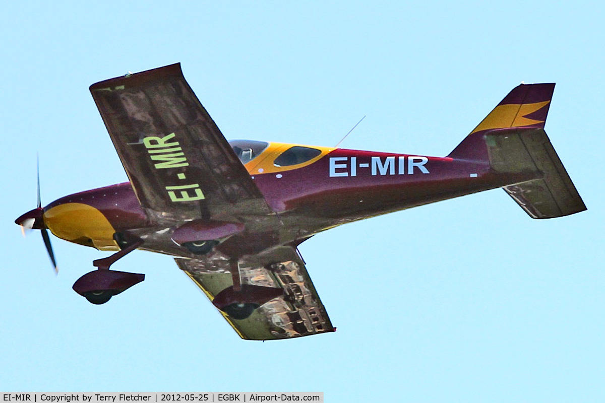 EI-MIR, 2009 Roko Aero NG4 HD C/N 018.09, A visitor to Sywell , on Day 1 of 2012 AeroExpo