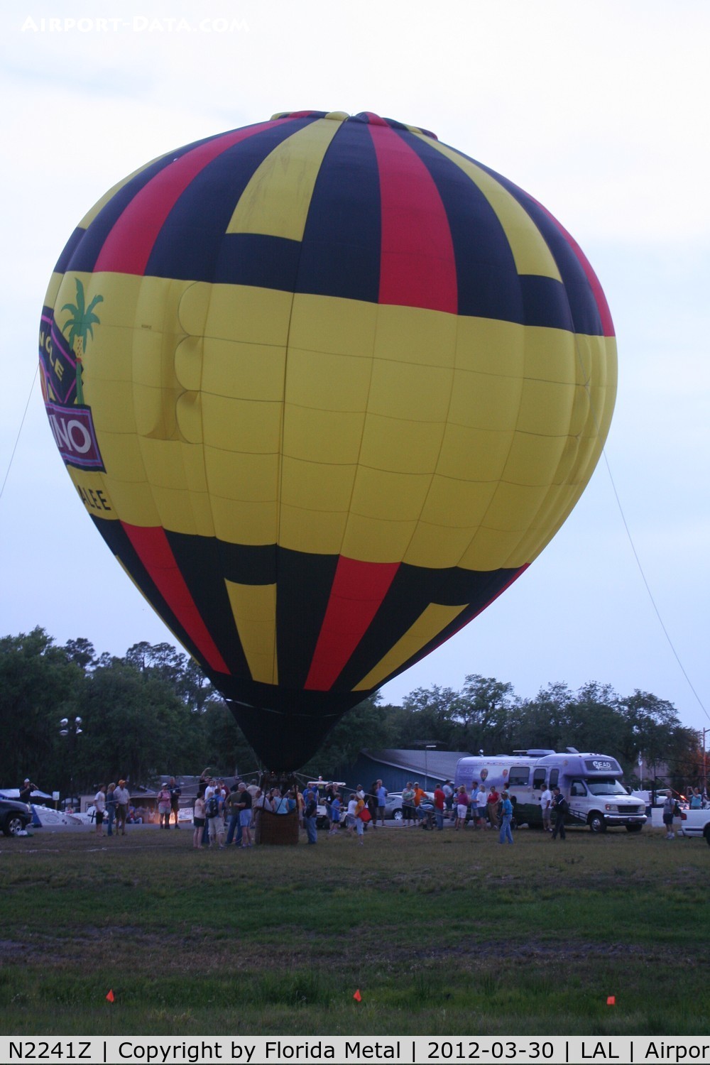 N2241Z, Cameron Balloons Z-90 C/N 6568, Seminole Casino balloon