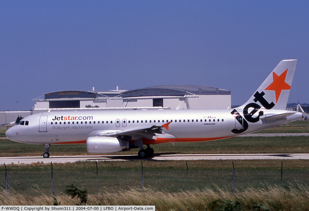 F-WWDQ, 2004 Airbus A320-232 C/N 2169, C/n 2169 - To be VH-JQG