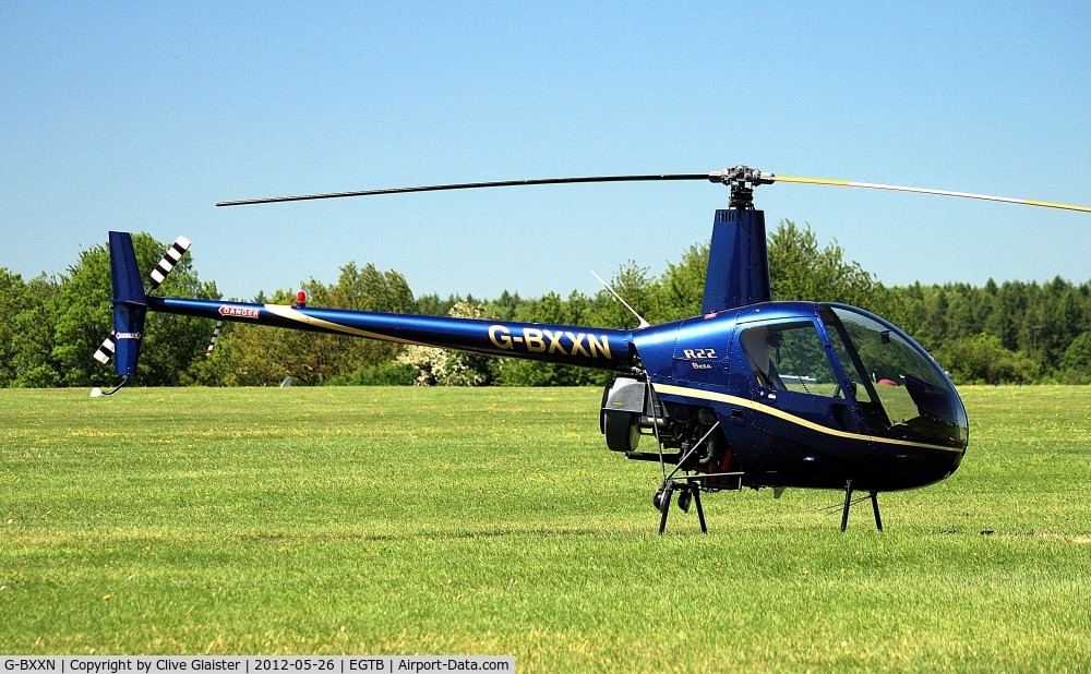 G-BXXN, 1987 Robinson R22 Beta II C/N 0720, Ex: N720HH > G-BXXN - Originally owned to, Sloane Helicopters Ltd in June 1998, currently owned to and Trading as, Helicopter Services since January 2003.