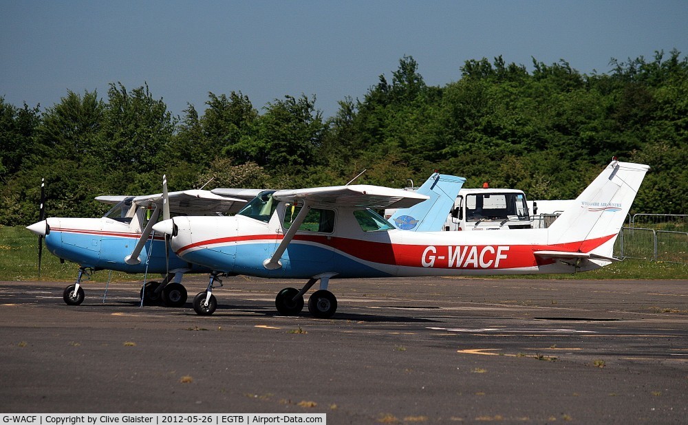 G-WACF, 1980 Cessna 152 C/N 152-84852, Ex: (N4944P) > LV-PMB > N628GH > G-WACF - Originally owned to, Wycombe Air Centre Ltd in January 1987, currently with, Booker Aircraft Leasing Ltd since February 2012.