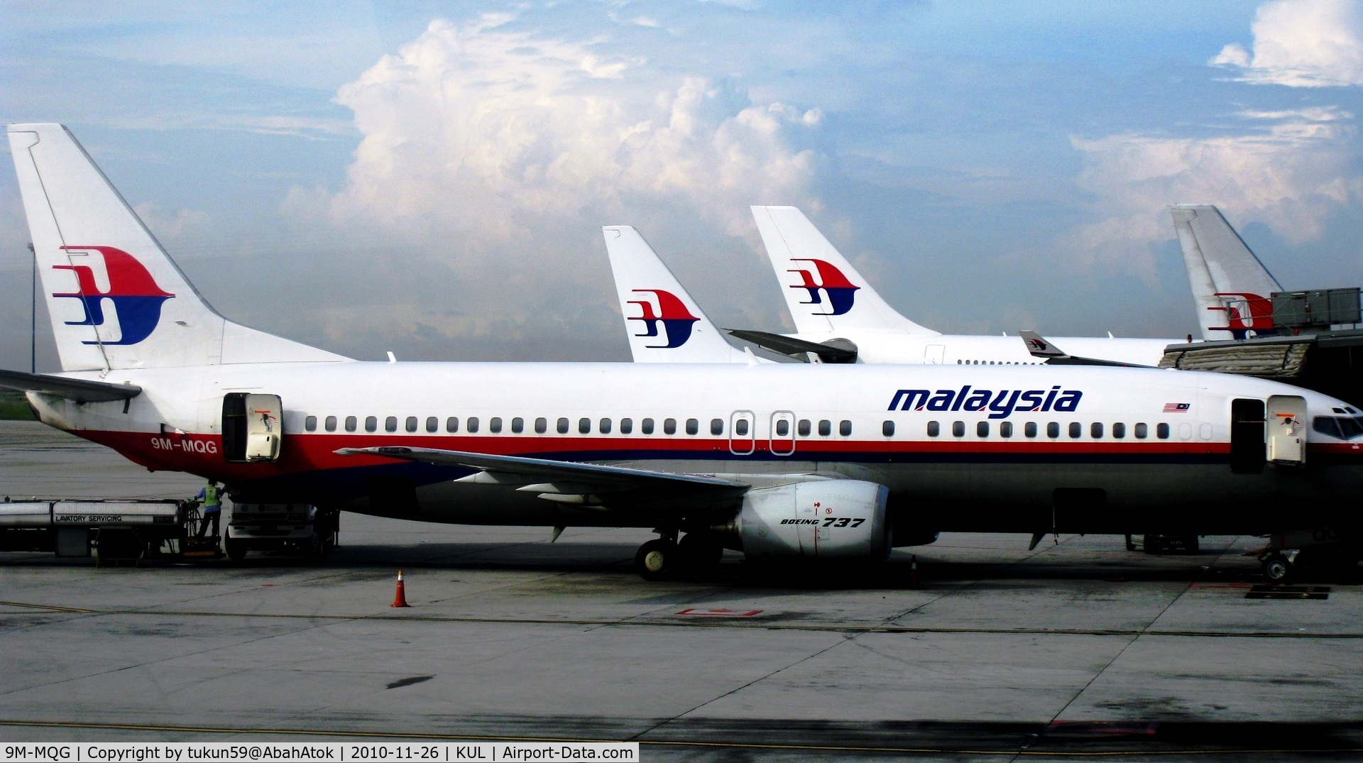 9M-MQG, Boeing 737-4H6 C/N 27190, Malaysia Airlines
