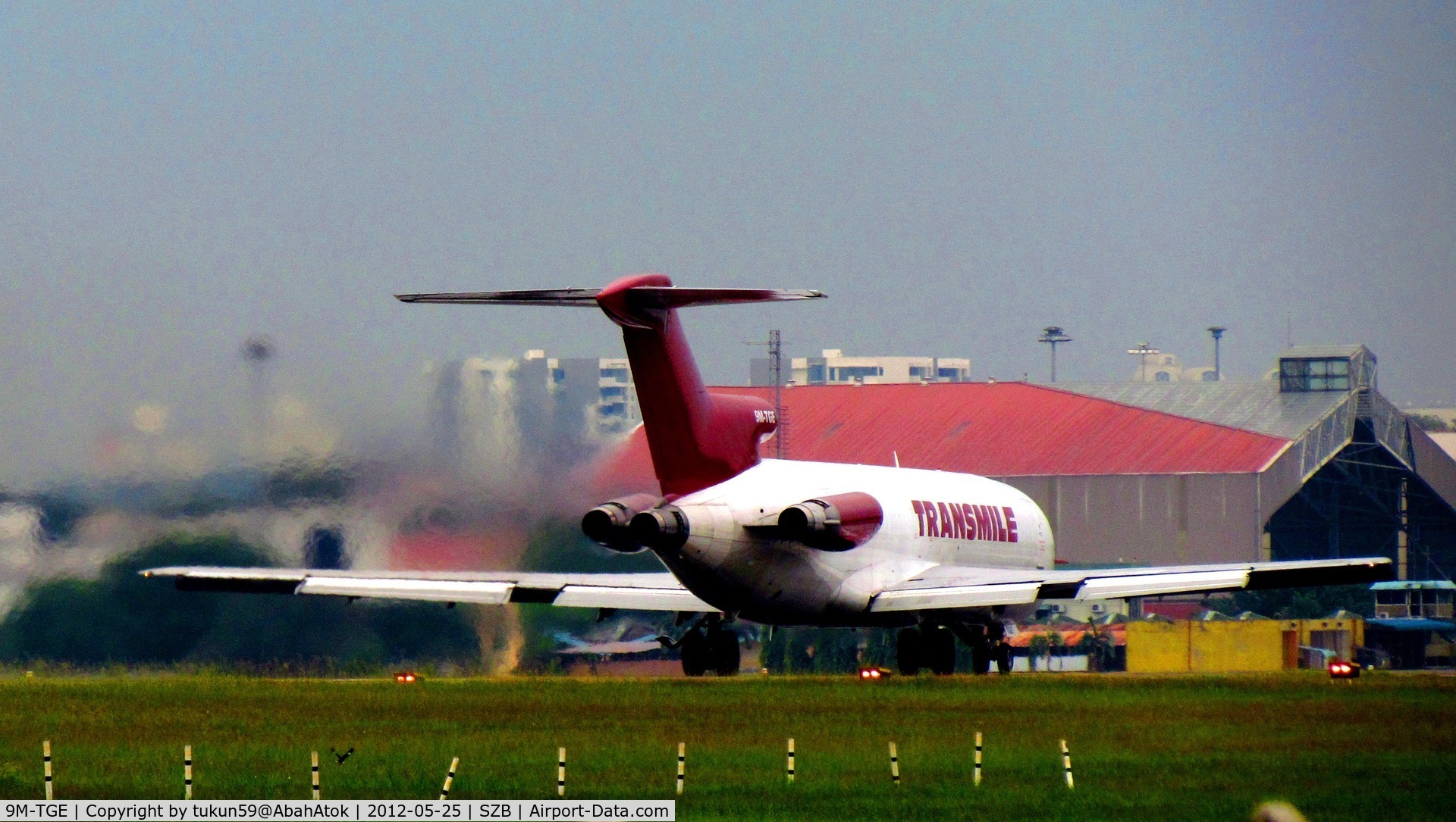 9M-TGE, 1979 Boeing 727-247F C/N 21697, Transmile Air Services