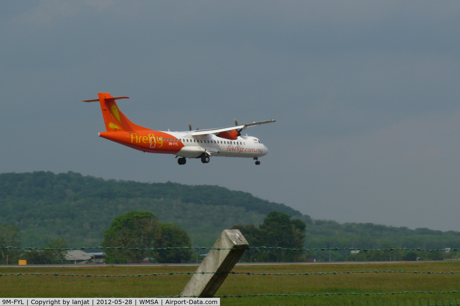 9M-FYL, 2011 ATR 72-212A C/N 948, Zoom Out