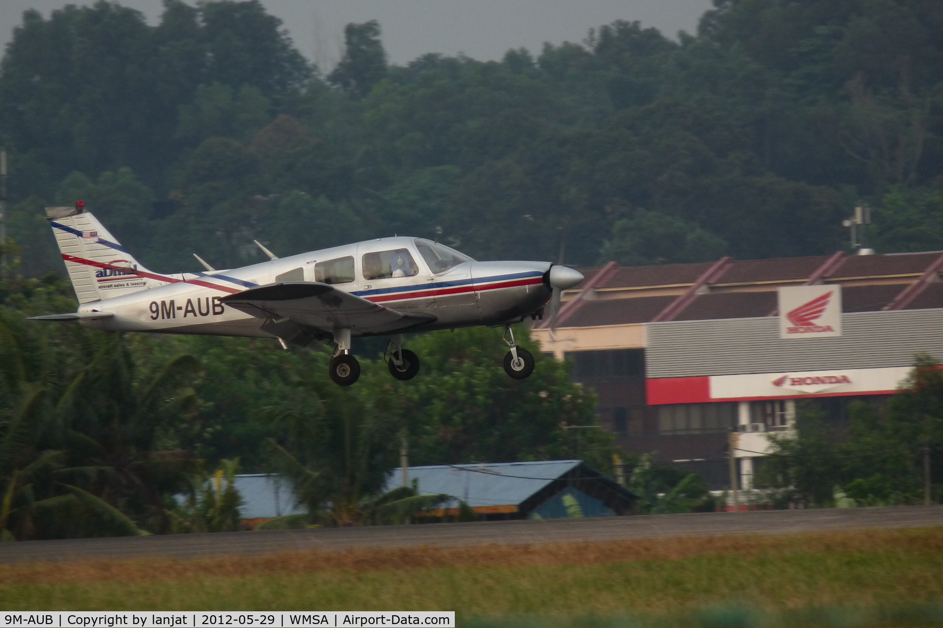 9M-AUB, Piper PA-28-180 Cherokee C/N 28-740511, ADMAL