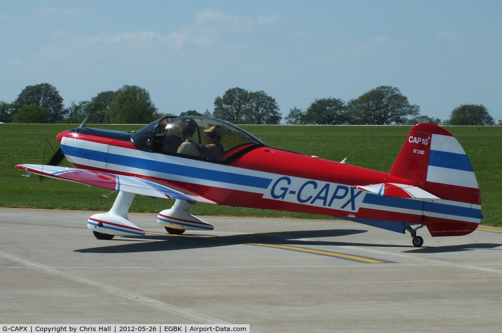 G-CAPX, 1998 Mudry CAP-10B C/N 280, at AeroExpo 2012