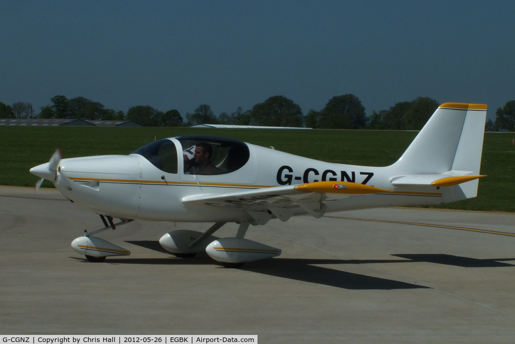 G-CGNZ, 2007 Europa XS Tri-Gear C/N A190, at AeroExpo 2012