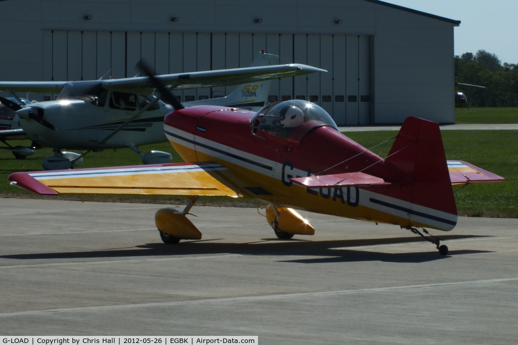 G-LOAD, 2002 Rihn DR-107 One Design C/N PFA 264-13776, at AeroExpo 2012