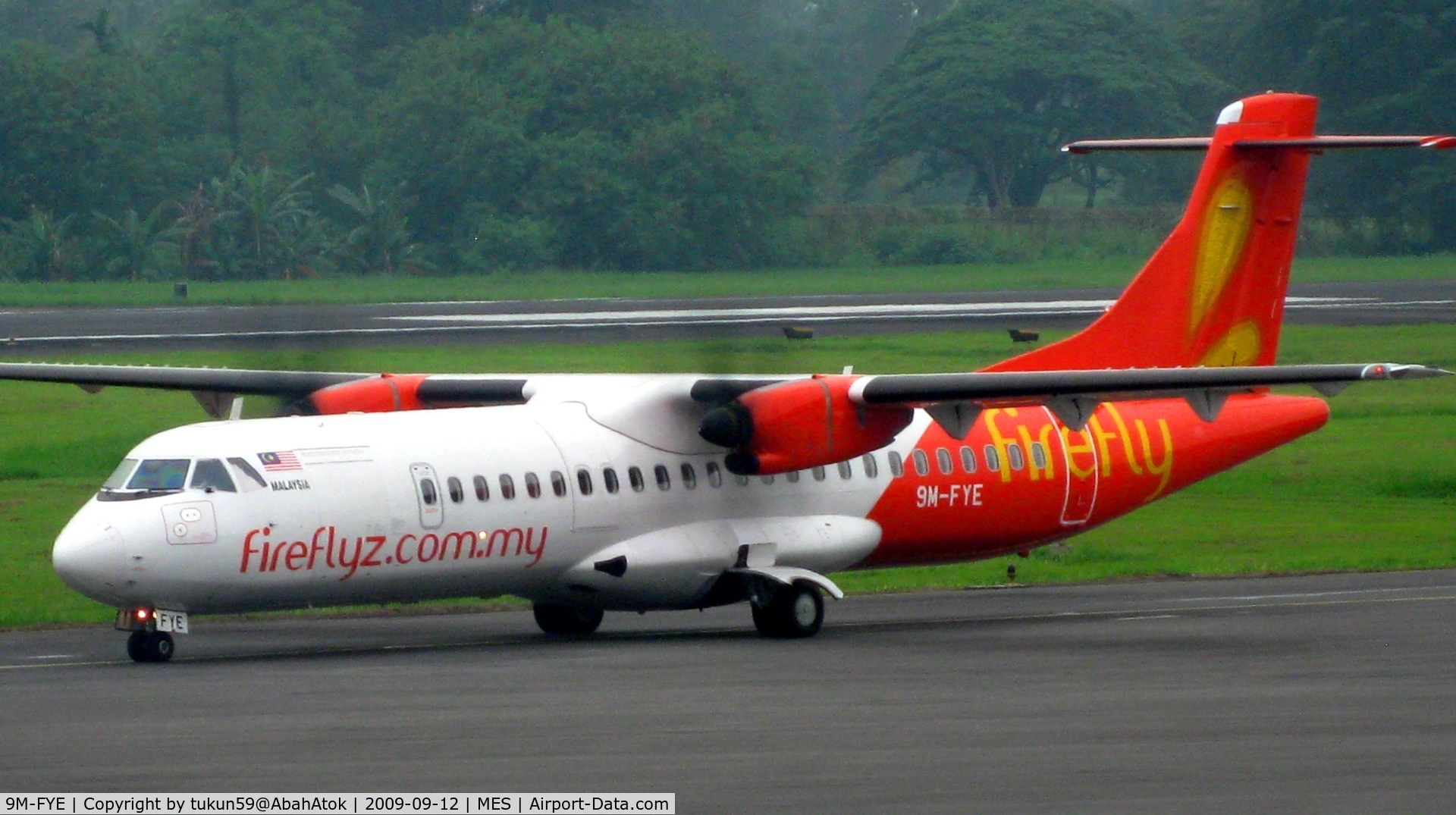 9M-FYE, 2008 ATR 72-212A C/N 840, Firefly