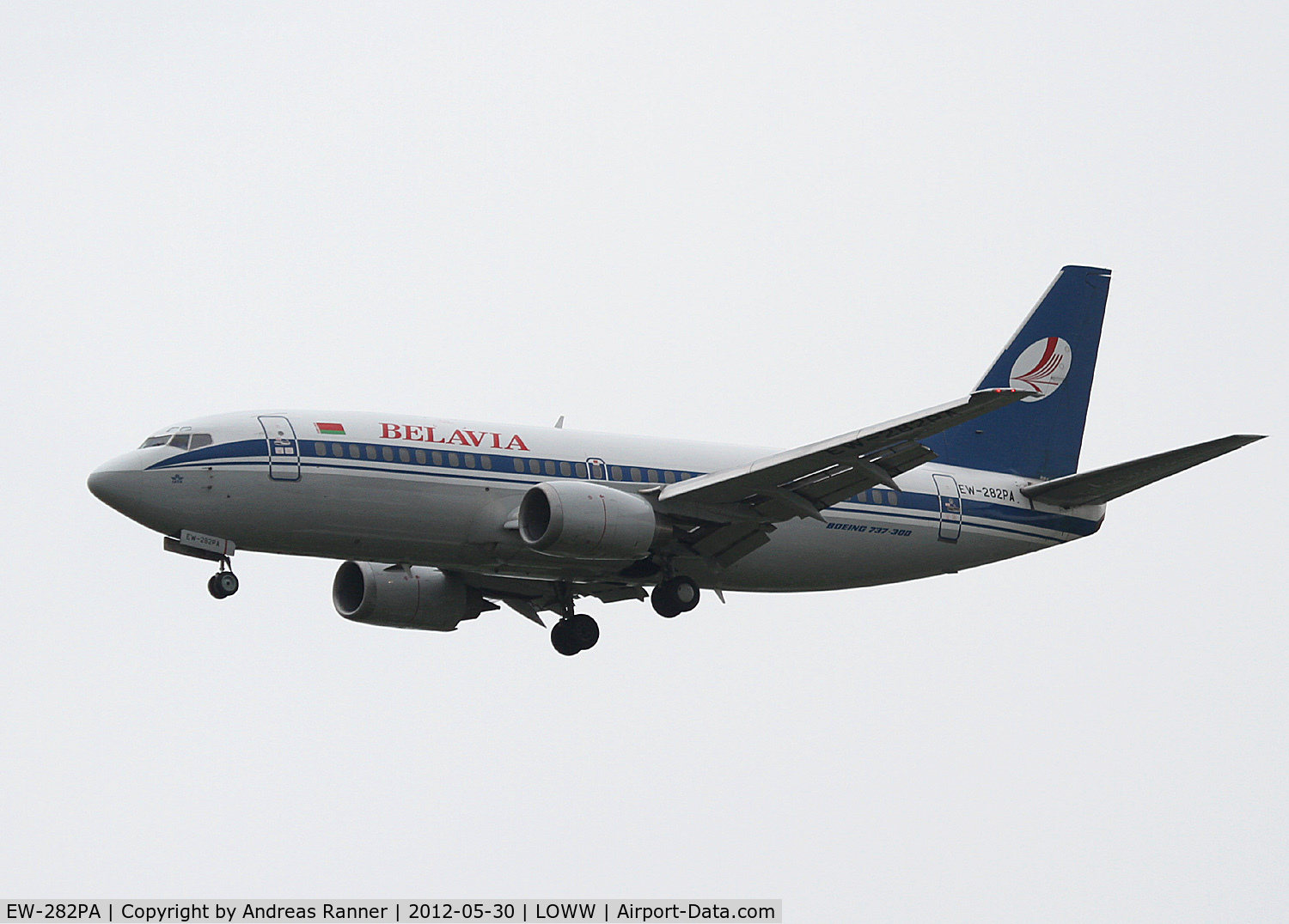 EW-282PA, 1995 Boeing 737-3Q8 C/N 26321, Belavia Boeing 737