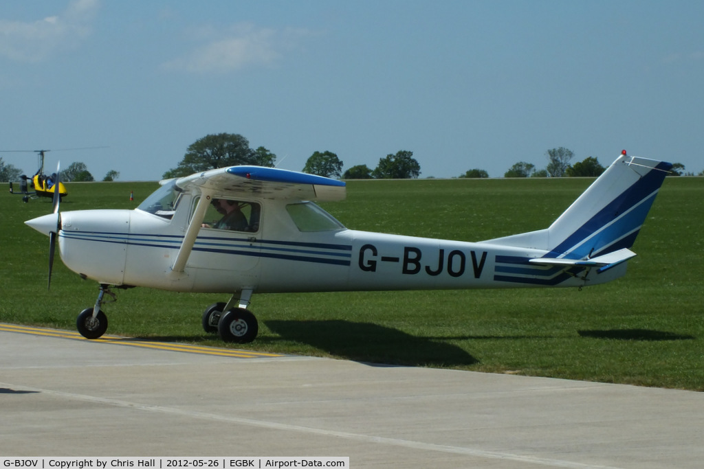 G-BJOV, 1970 Reims F150K C/N 0558, at AeroExpo 2012