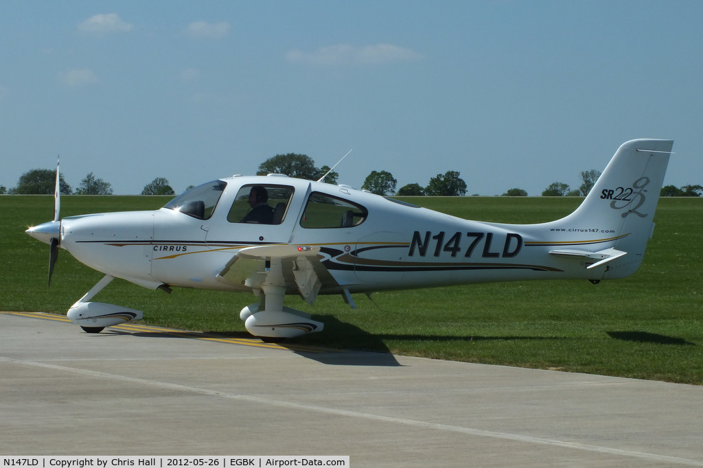 N147LD, 2004 Cirrus SR22 G2 C/N 0937, at AeroExpo 2012