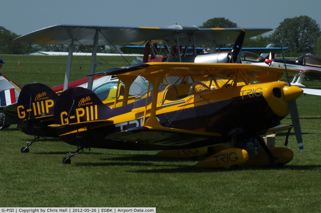 G-PIII, 1981 Pitts S-1D Special C/N PFA 009-10156, at AeroExpo 2012