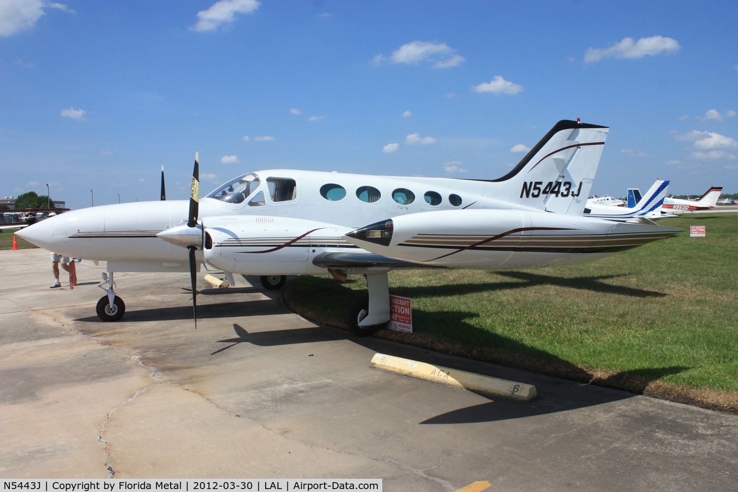 N5443J, 1975 Cessna 421B Golden Eagle C/N 421B0901, Cessna 421B