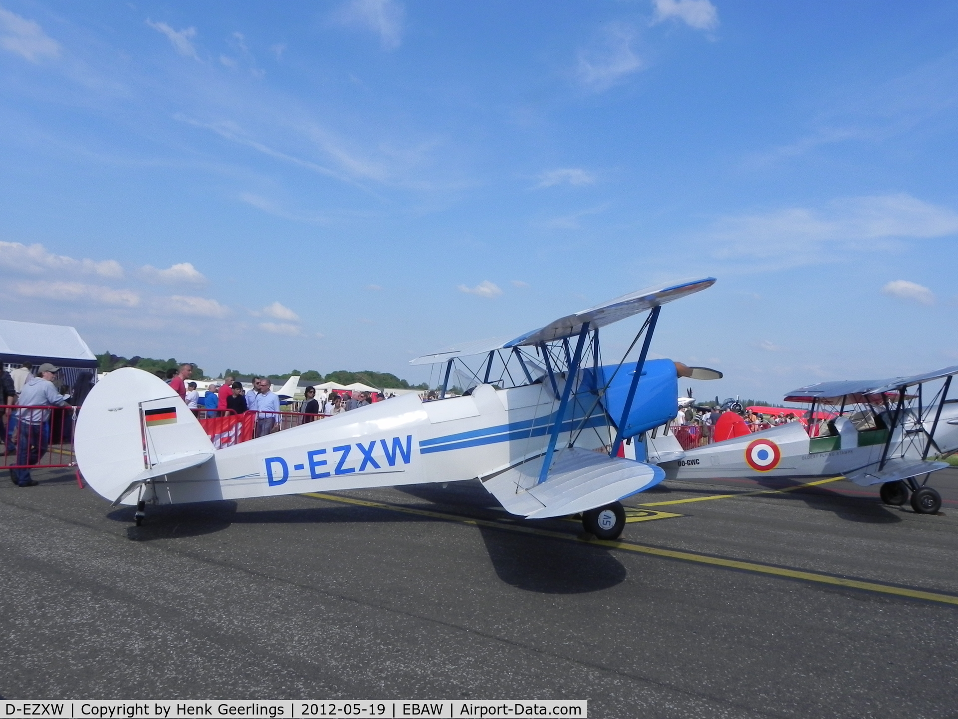 D-EZXW, Stampe-Vertongen SV-4C C/N 530, Stampe Fly In , May 2012