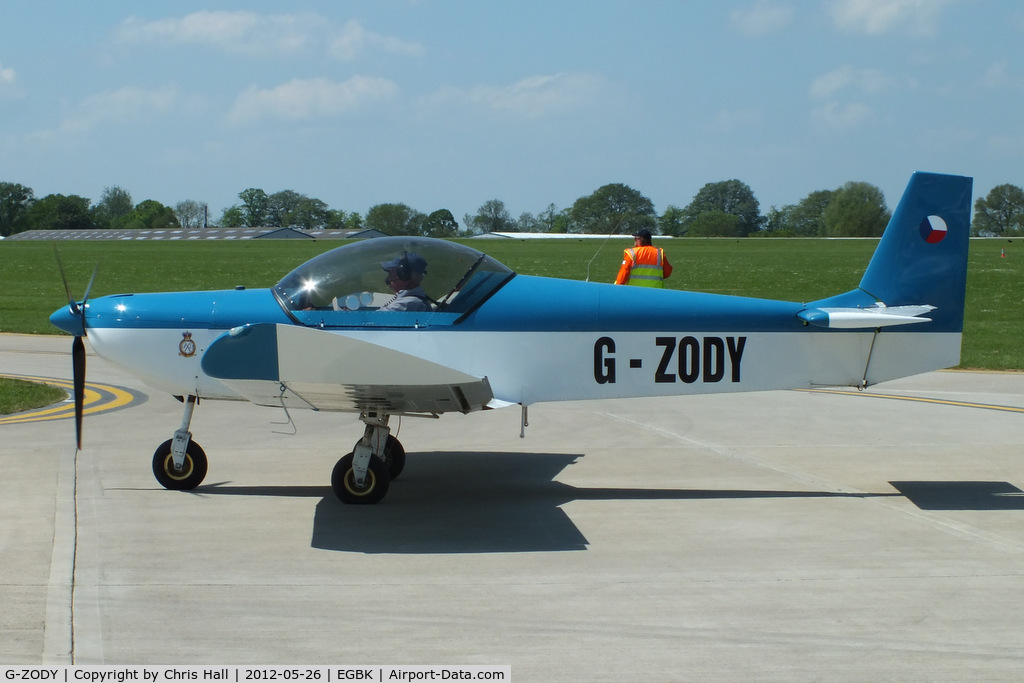 G-ZODY, 2005 Zenair CH-601UL Zodiac C/N PFA 162A-14239, at AeroExpo 2012