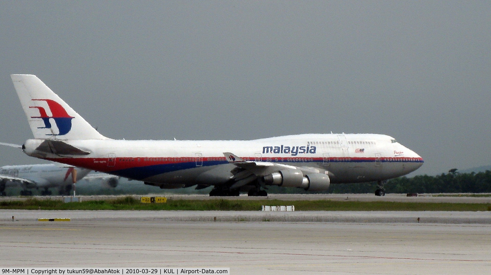 9M-MPM, 1998 Boeing 747-4H6 C/N 28435, Malaysia Airlines