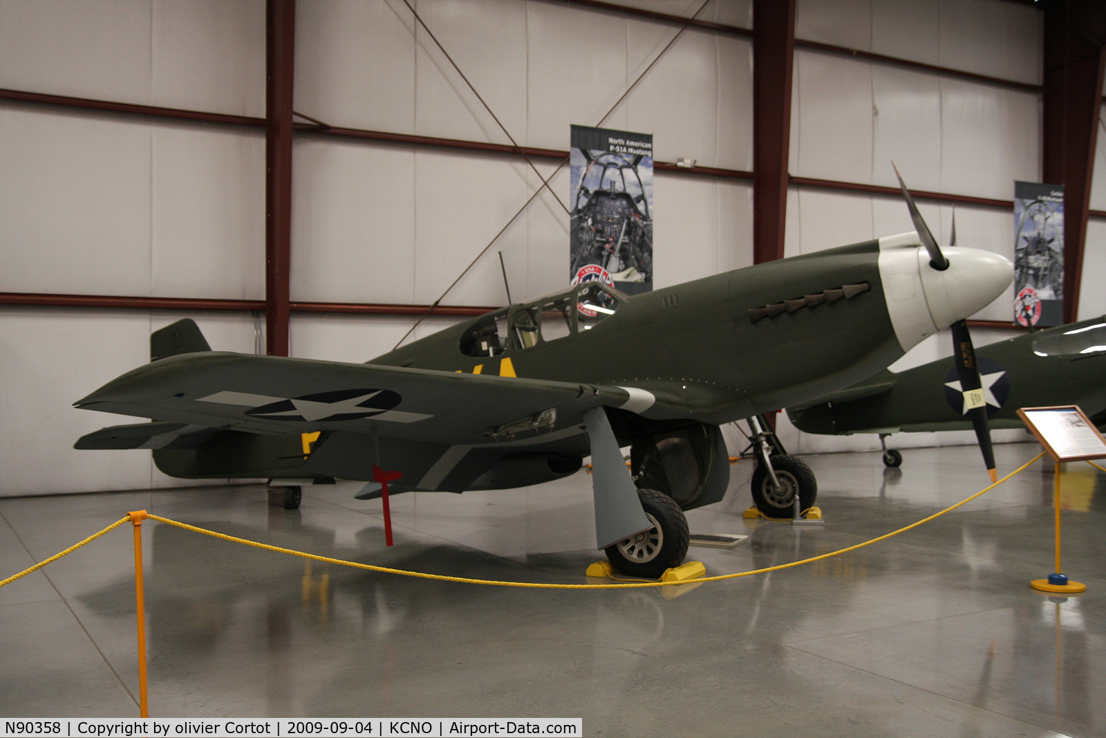 N90358, North American-nichols P-51A C/N 436274, Yanks museum