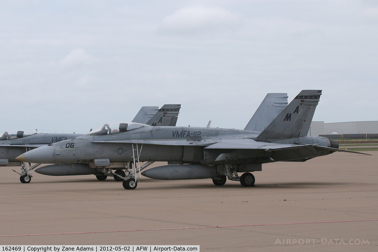 162469, McDonnell Douglas F/A-18A+ Hornet C/N 0325/A269, At Alliance Airport - Fort Worth, TX