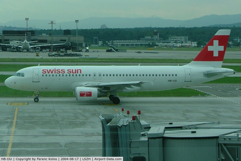 HB-IJU, 2003 Airbus A320-214 C/N 1951, Zurich