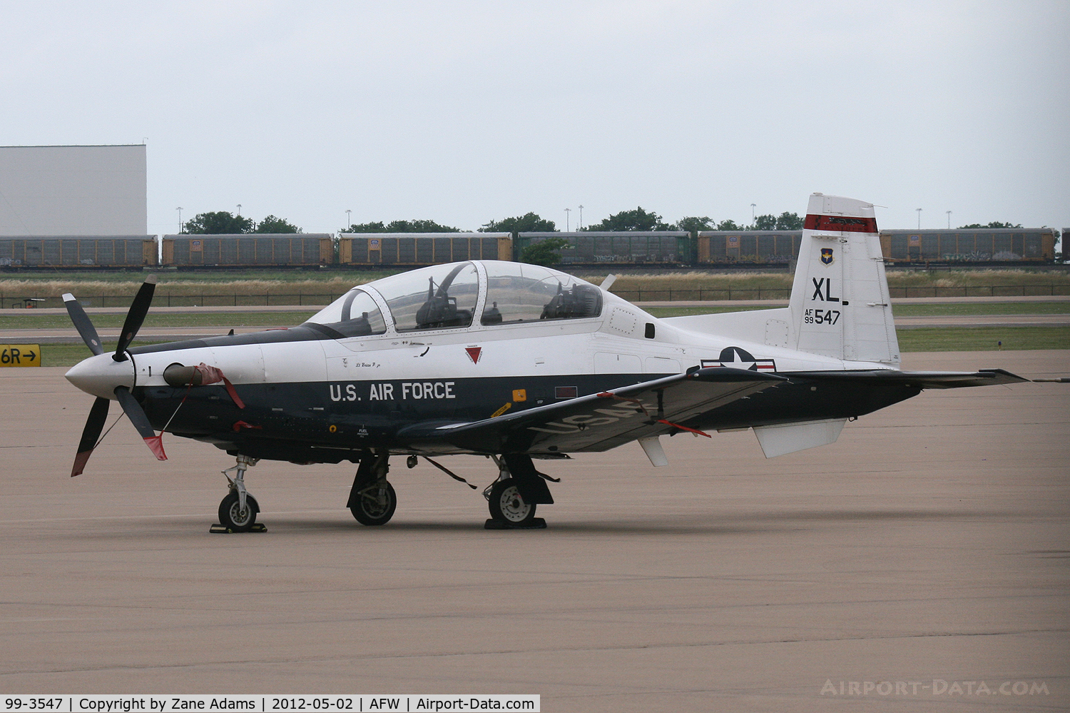 99-3547, 1999 Raytheon T-6A Texan II C/N PT-51, Alliance Airport - Fort Worth, TX