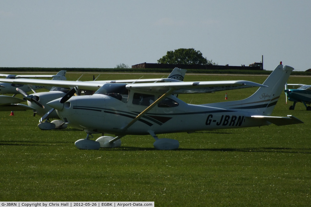 G-JBRN, 1997 Cessna 182S Skylane C/N 18280029, at AeroExpo 2012