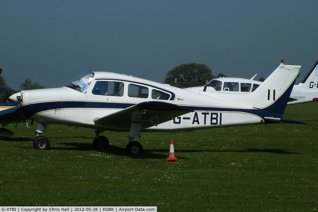 G-ATBI, 1965 Beech A23 C/N M-696, at AeroExpo 2012