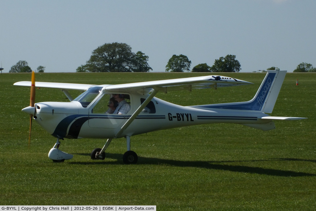 G-BYYL, 2000 Jabiru UL-450 C/N PFA 274A-13480, at AeroExpo 2012