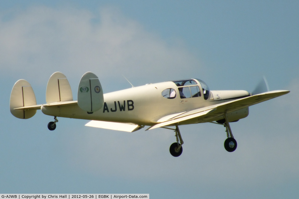 G-AJWB, 1946 Miles M38 Messenger 2A C/N 6699, at AeroExpo 2012