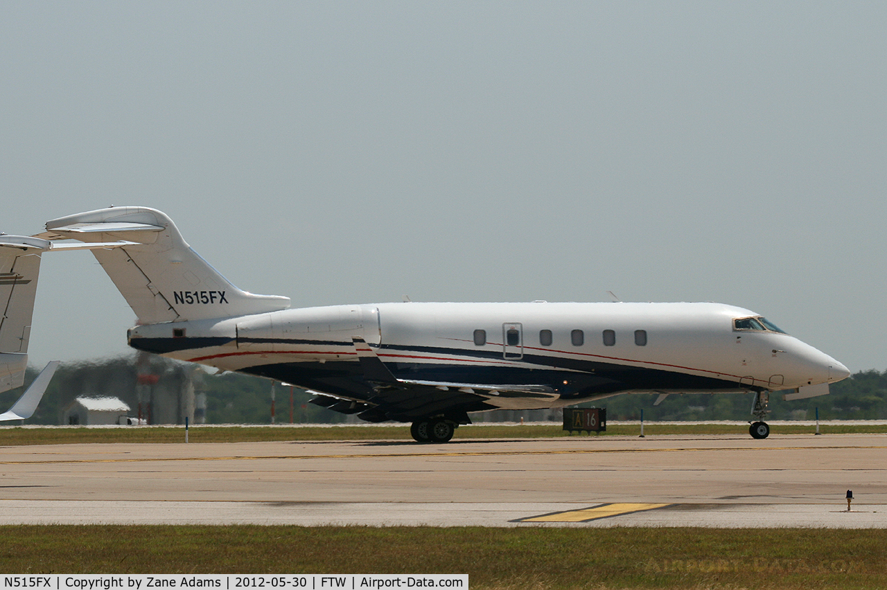 N515FX, 2004 Bombardier Challenger 300 (BD-100-1A10) C/N 20032, At Meacham Field - Fort Worth, TX