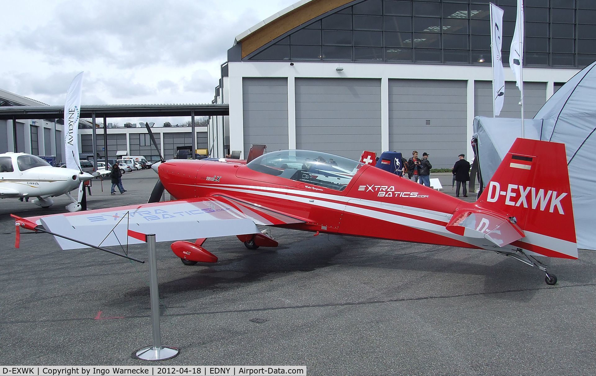 D-EXWK, Extra EA-330LX C/N Not found D-EXWK, Extra EA-330LX at the AERO 2012, Friedrichshafen