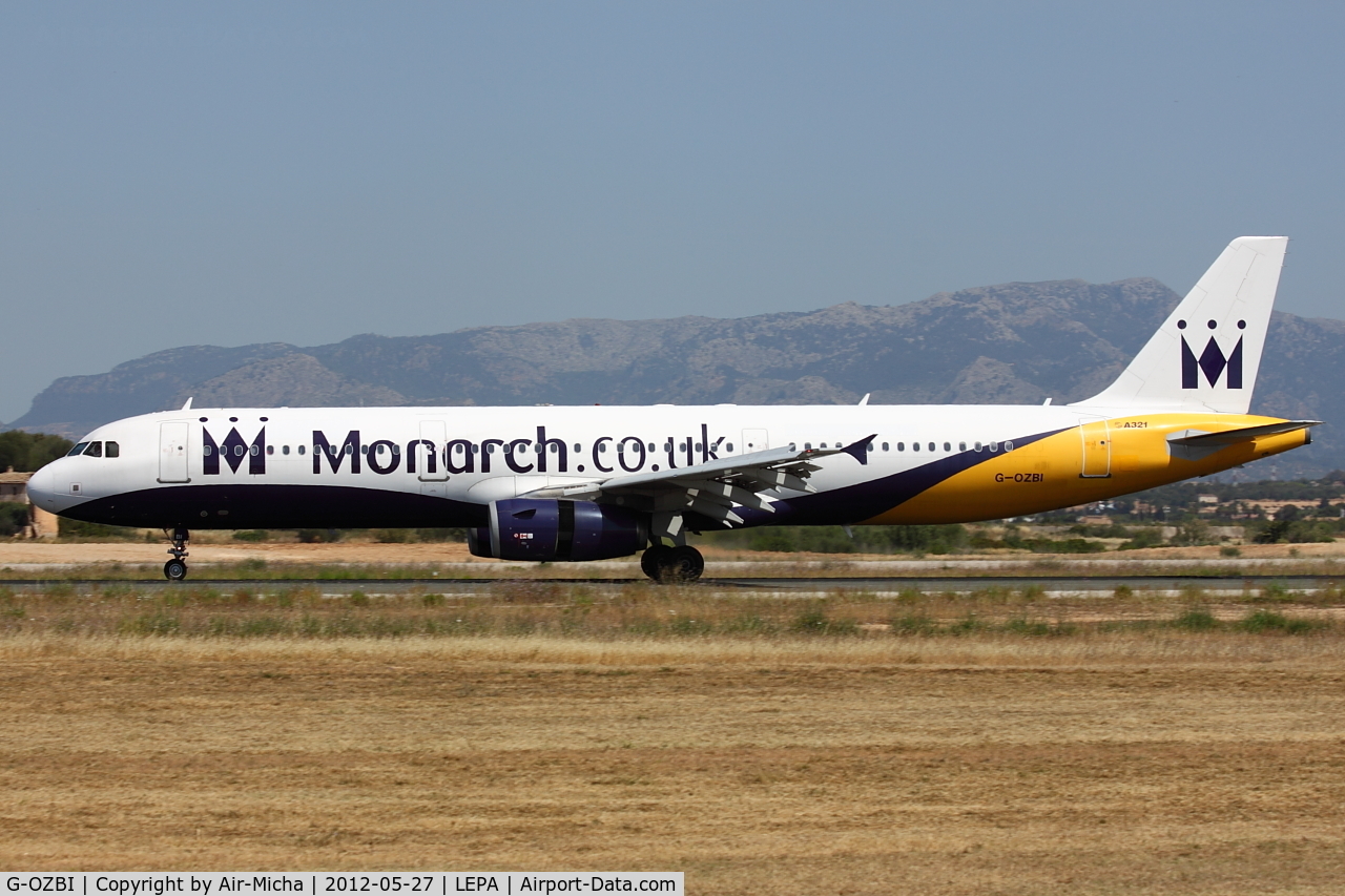 G-OZBI, 2007 Airbus A321-231 C/N 2234, Monarch Airlines, Airbus A321-231, CN: 2234