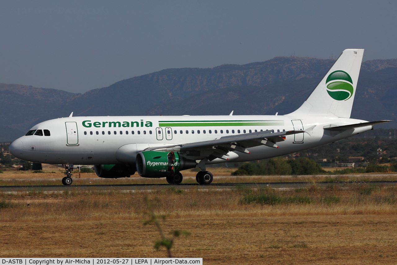 D-ASTB, 2011 Airbus A319-112 C/N 4691, Germania, Airbus A319-122, CN: 4691