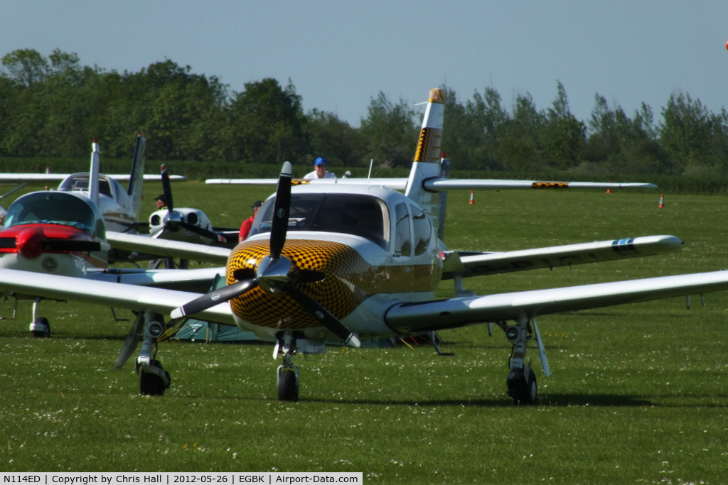 N114ED, 1995 Rockwell Commander 114B C/N 14637, at AeroExpo 2012