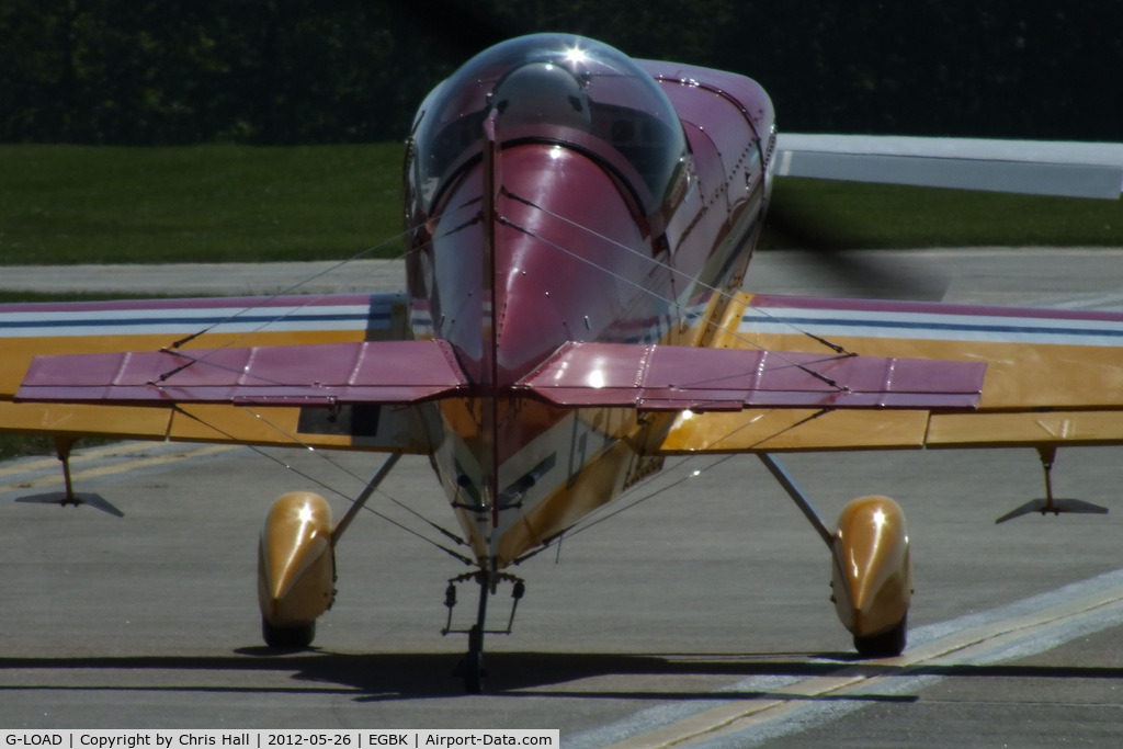 G-LOAD, 2002 Rihn DR-107 One Design C/N PFA 264-13776, at AeroExpo 2012