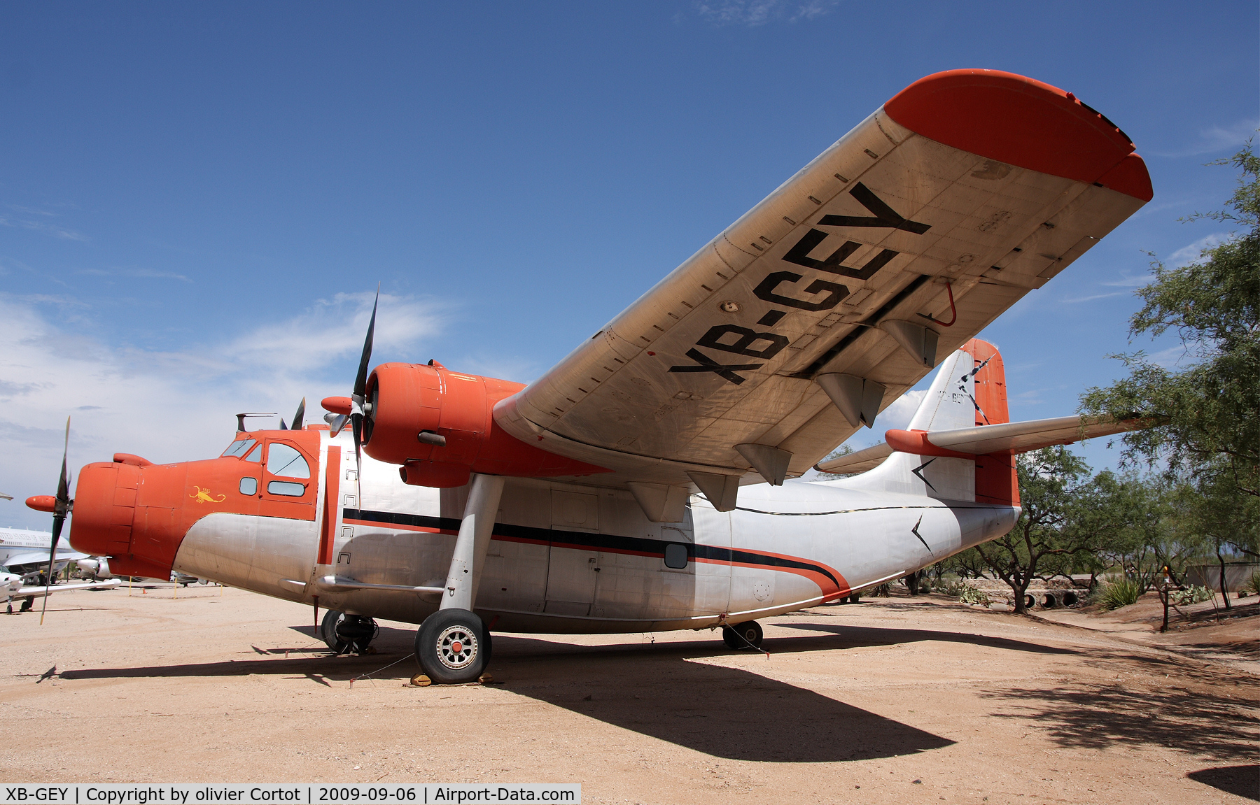 XB-GEY, 1948 Northrop YC-125A Raider C/N 48636 (2520), Pima museum