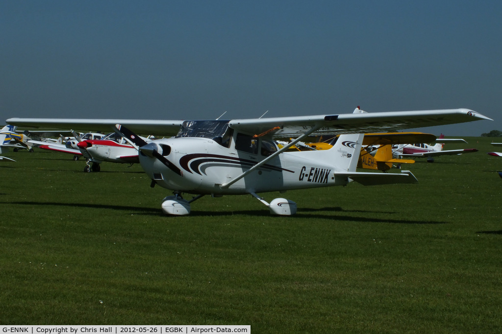 G-ENNK, 2000 Cessna 172S Skyhawk SP C/N 172S-8538, at AeroExpo 2012