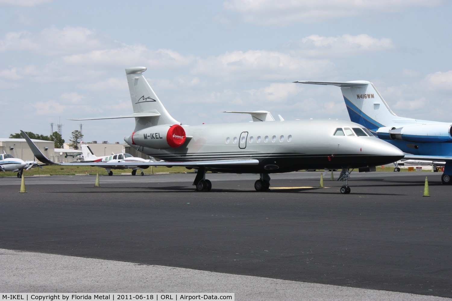 M-IKEL, 2010 Dassault Falcon 2000LX C/N 216, Michael Shumacker Falcon 2000LX